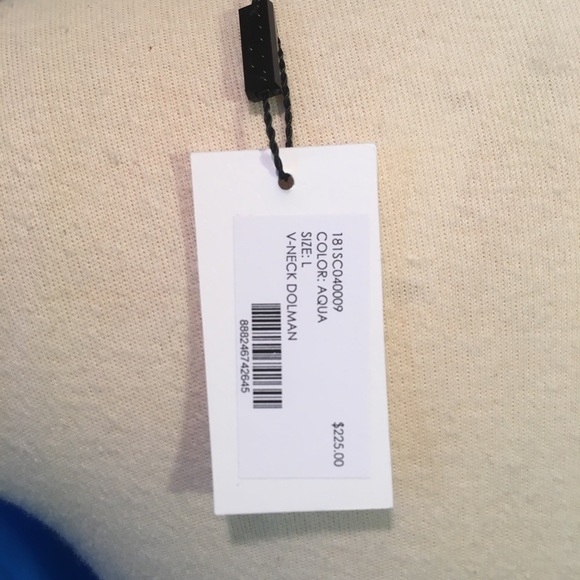 Blue silk Milly top - Picture 5 of 5